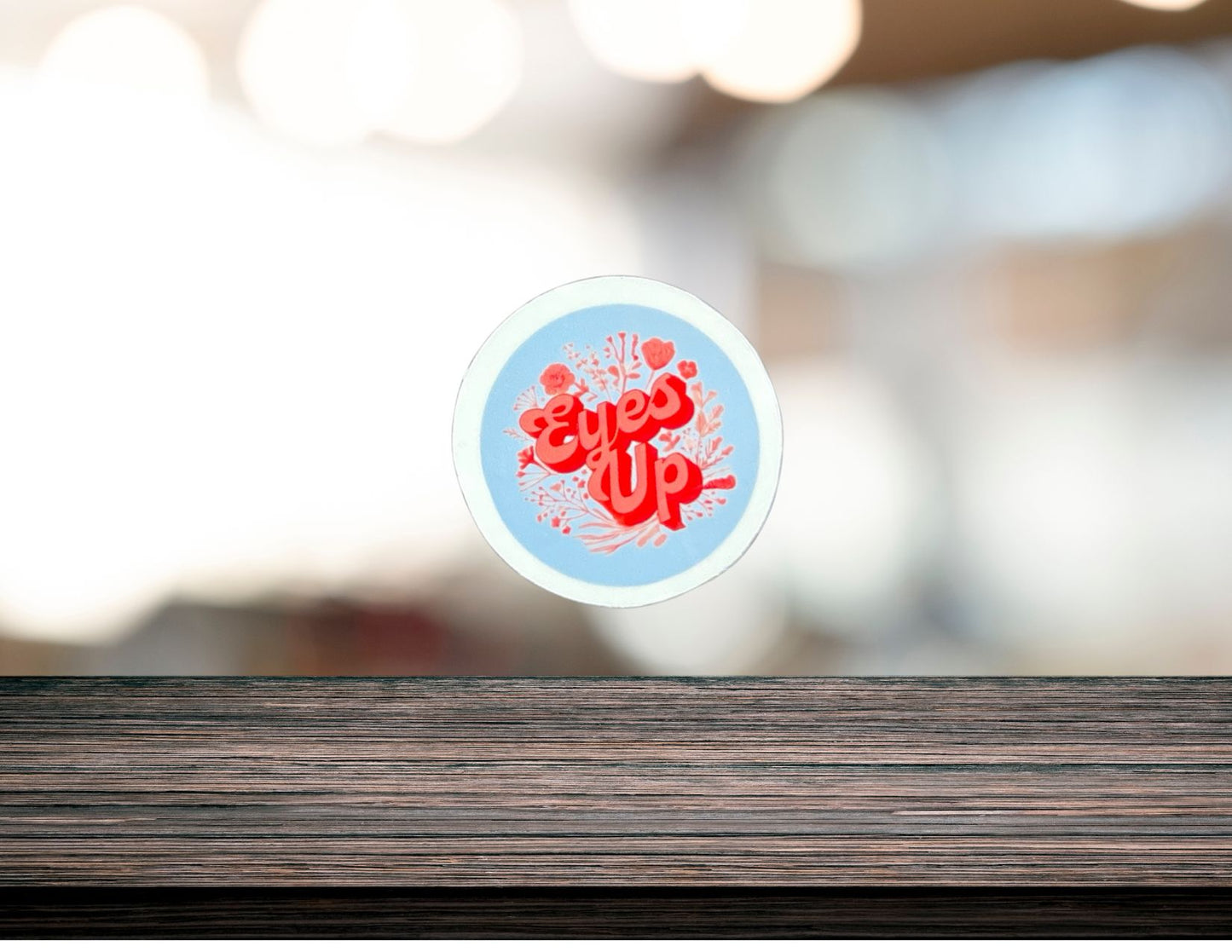 Close-up of the Eyes Up product by My Store, showing the sleek packaging and design in a clear, detailed view.