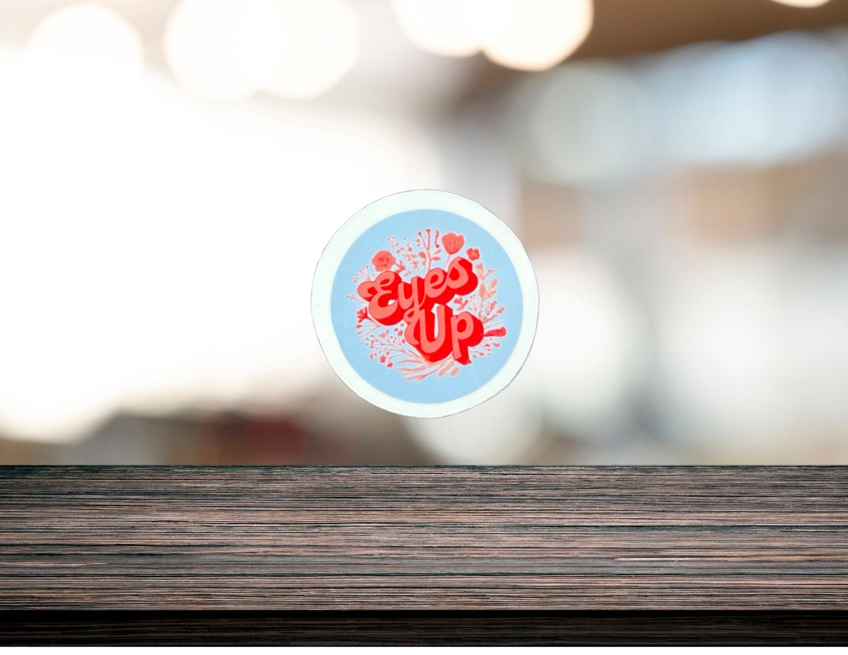 Close-up of the Eyes Up product by My Store, showing the sleek packaging and design in a clear, detailed view.