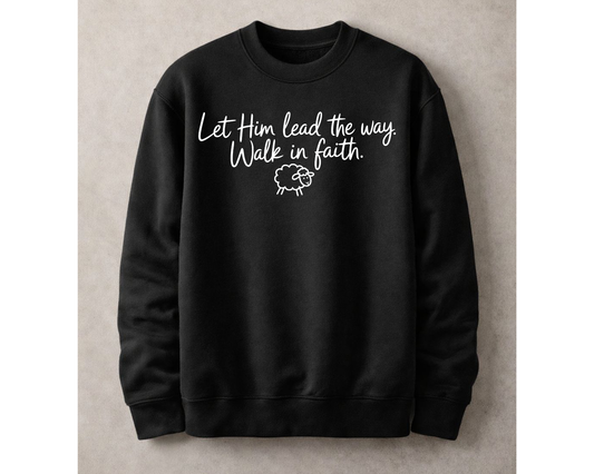 Christian Psalms 23 sweatshirt by Sons & Daughters, crewneck design with faith-inspired text on comfortable apparel.