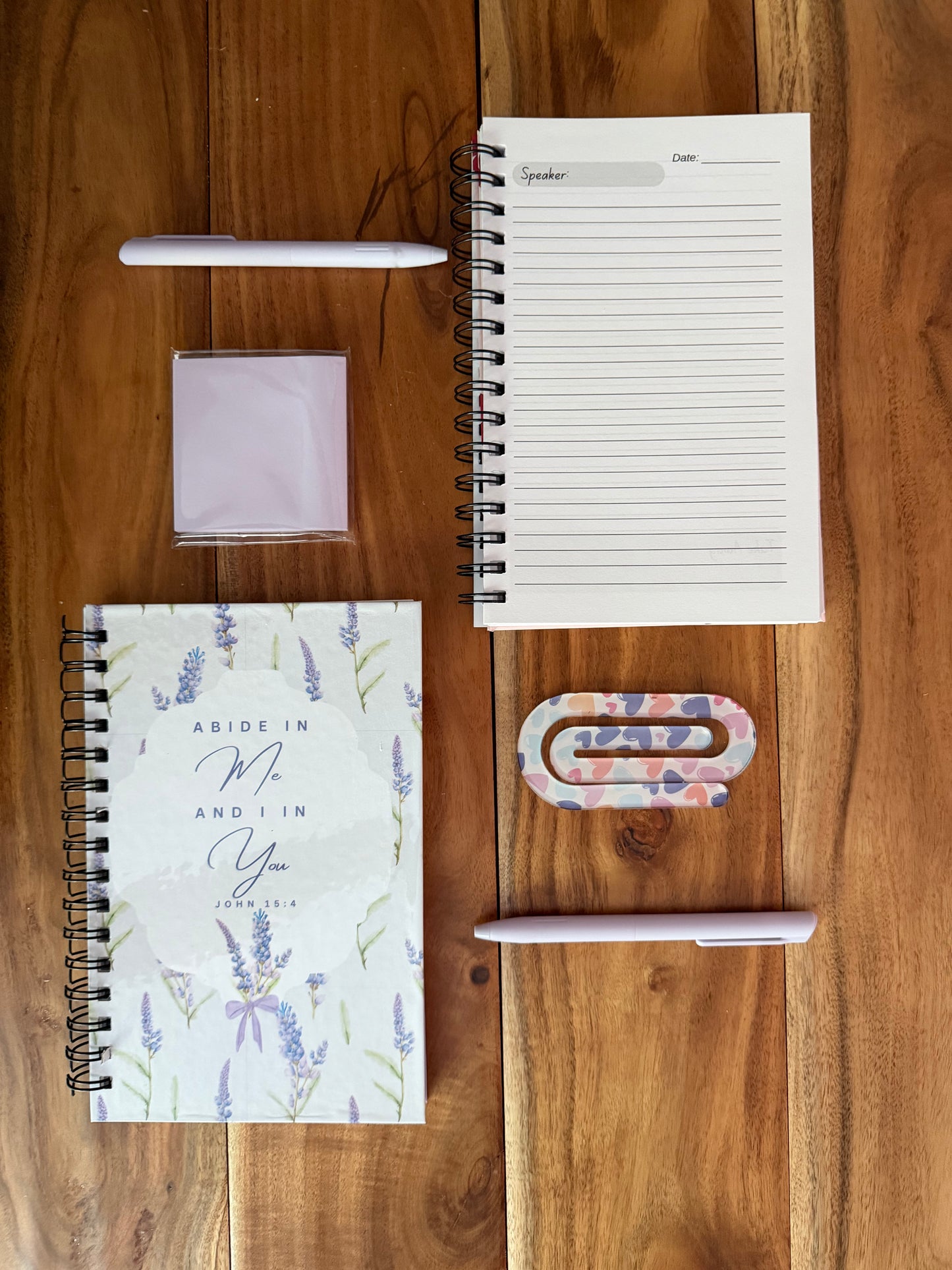 Sons & Daughters Christian journal with sermon notes and prayer pages, spiritual devotional notebook for believers.