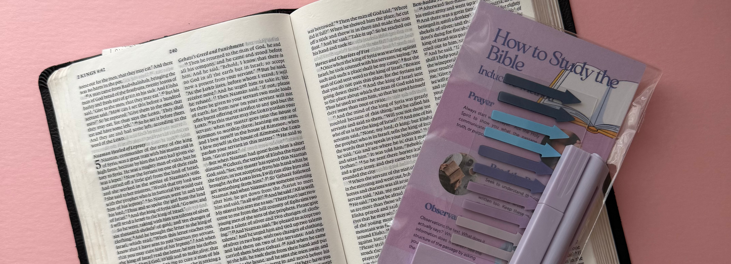 Inductive Bible Study kit