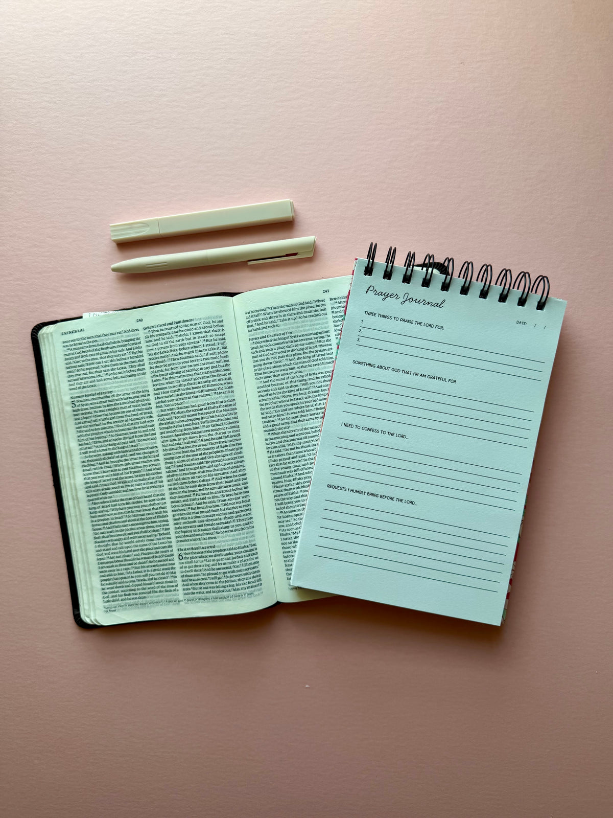 Top Spiral Christian Prayer Journal for Women