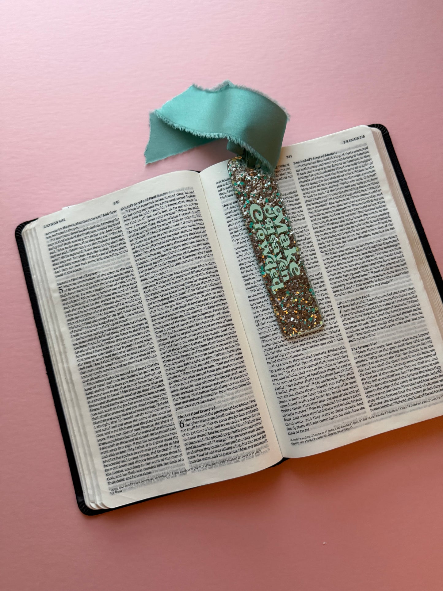 Glittering Truth Acrylic bookmarks