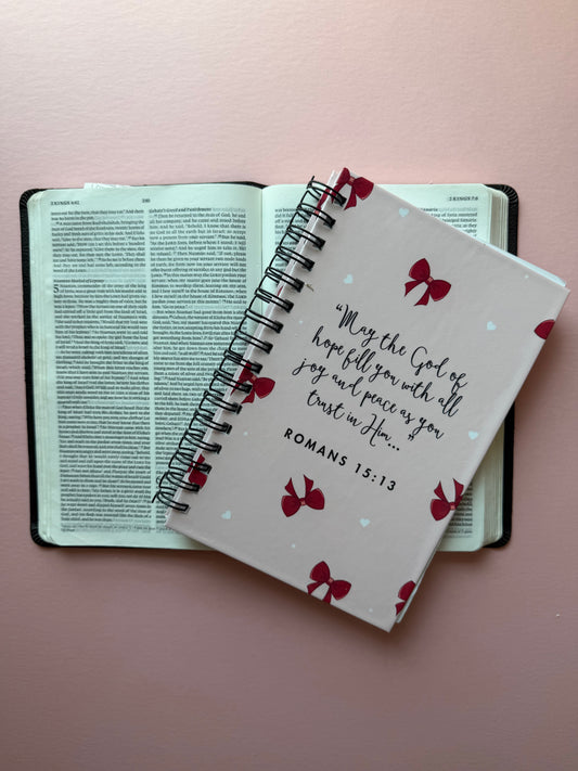 Church journal or sermon notes planner