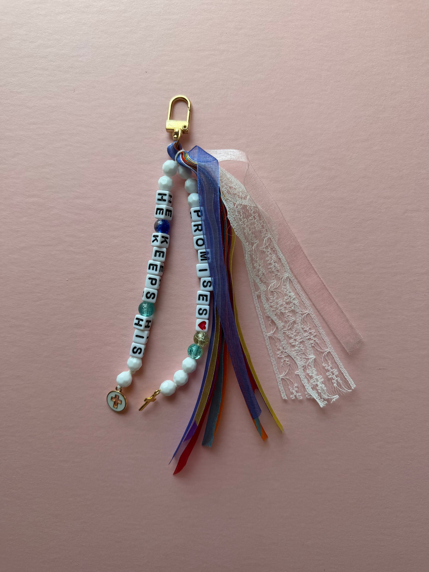 Whimsical Jesus saves keychain