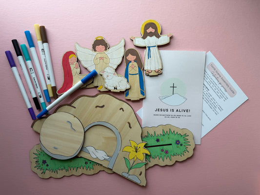 DIY Resurrection Tomb Craft Kit