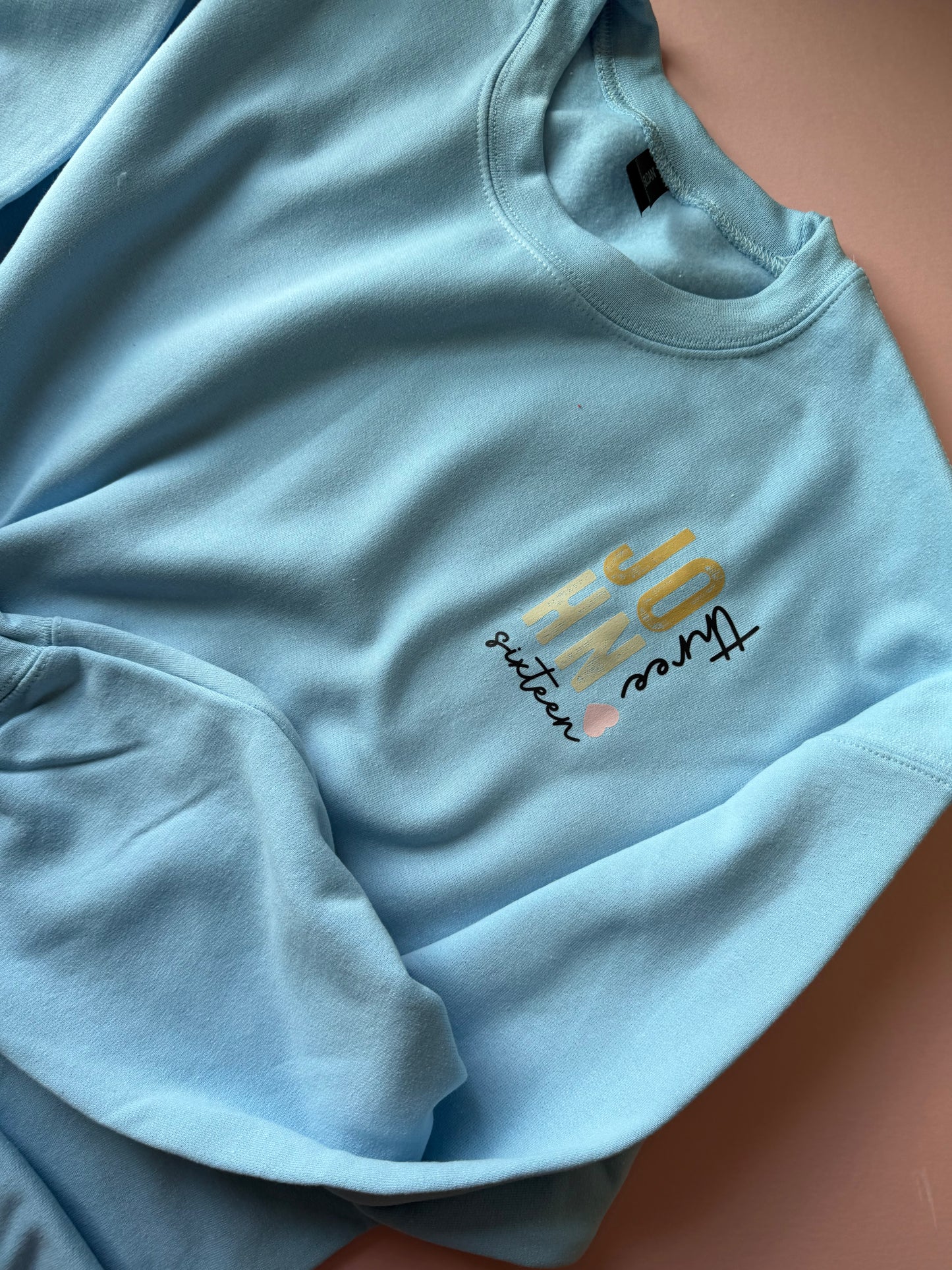 John 3:16 Double-sided sweatshirt