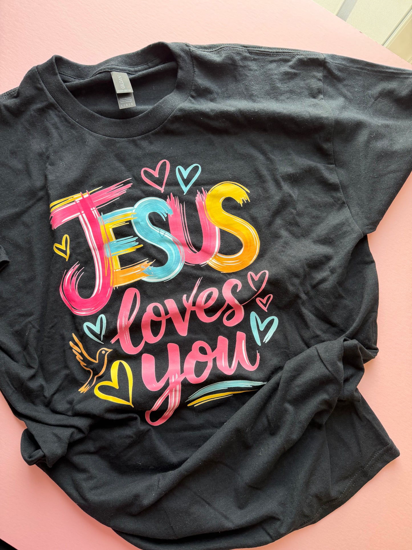 Jesus Loves You  Shirt – Christian Love T-Shirt, Faith Based Unisex Tee
