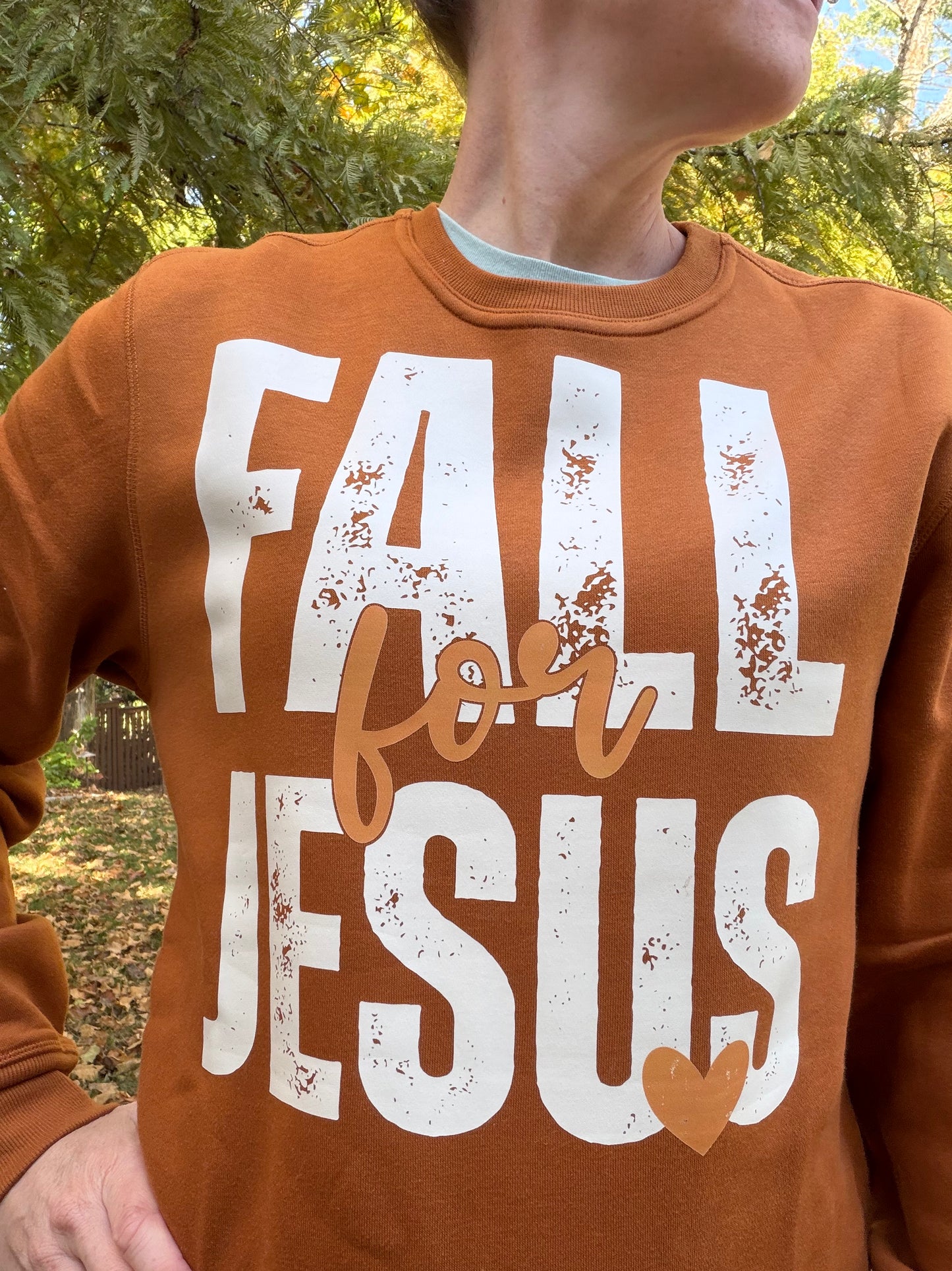 Fall for Jesus Sweatshirt