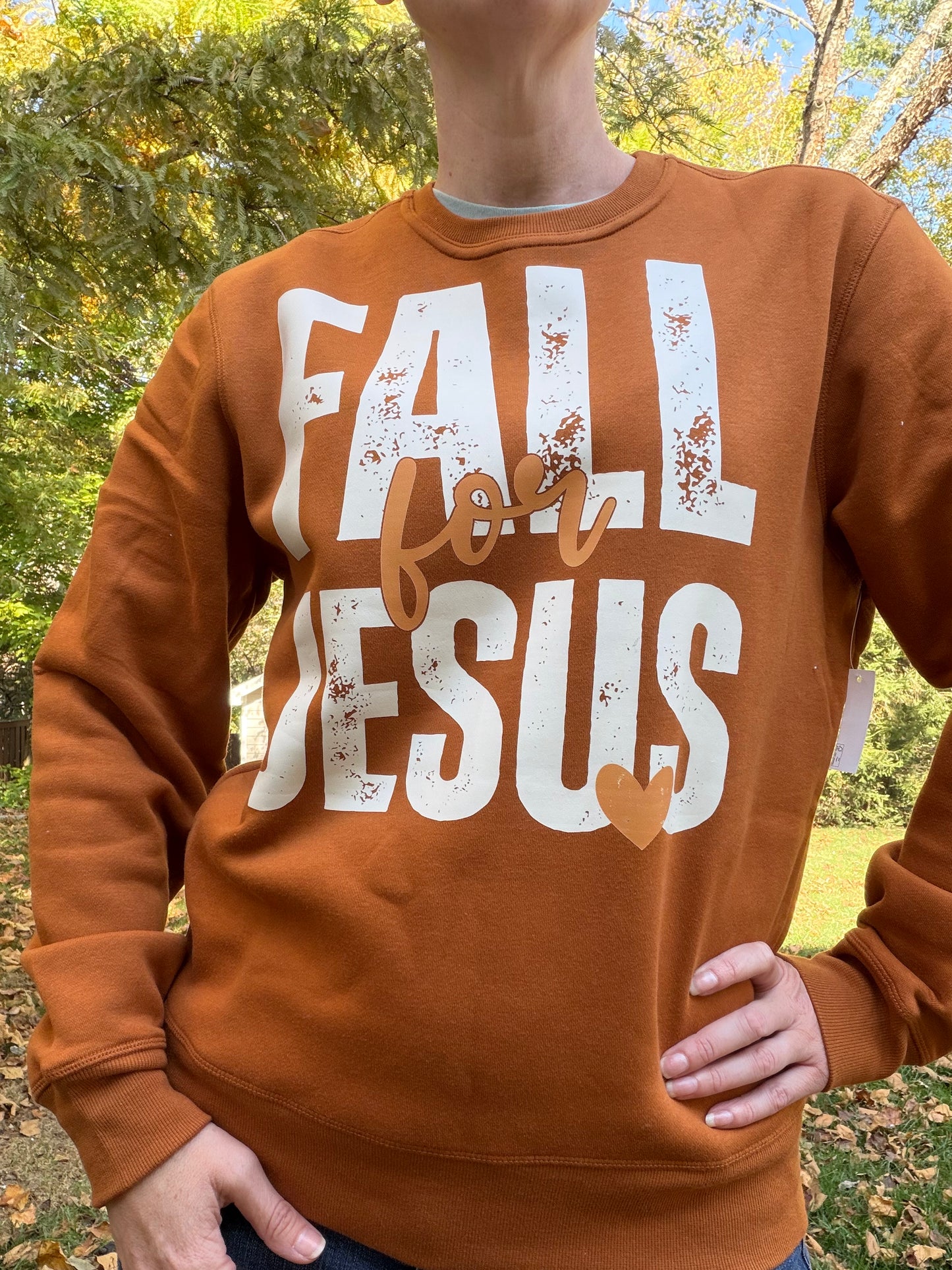 Fall for Jesus Sweatshirt