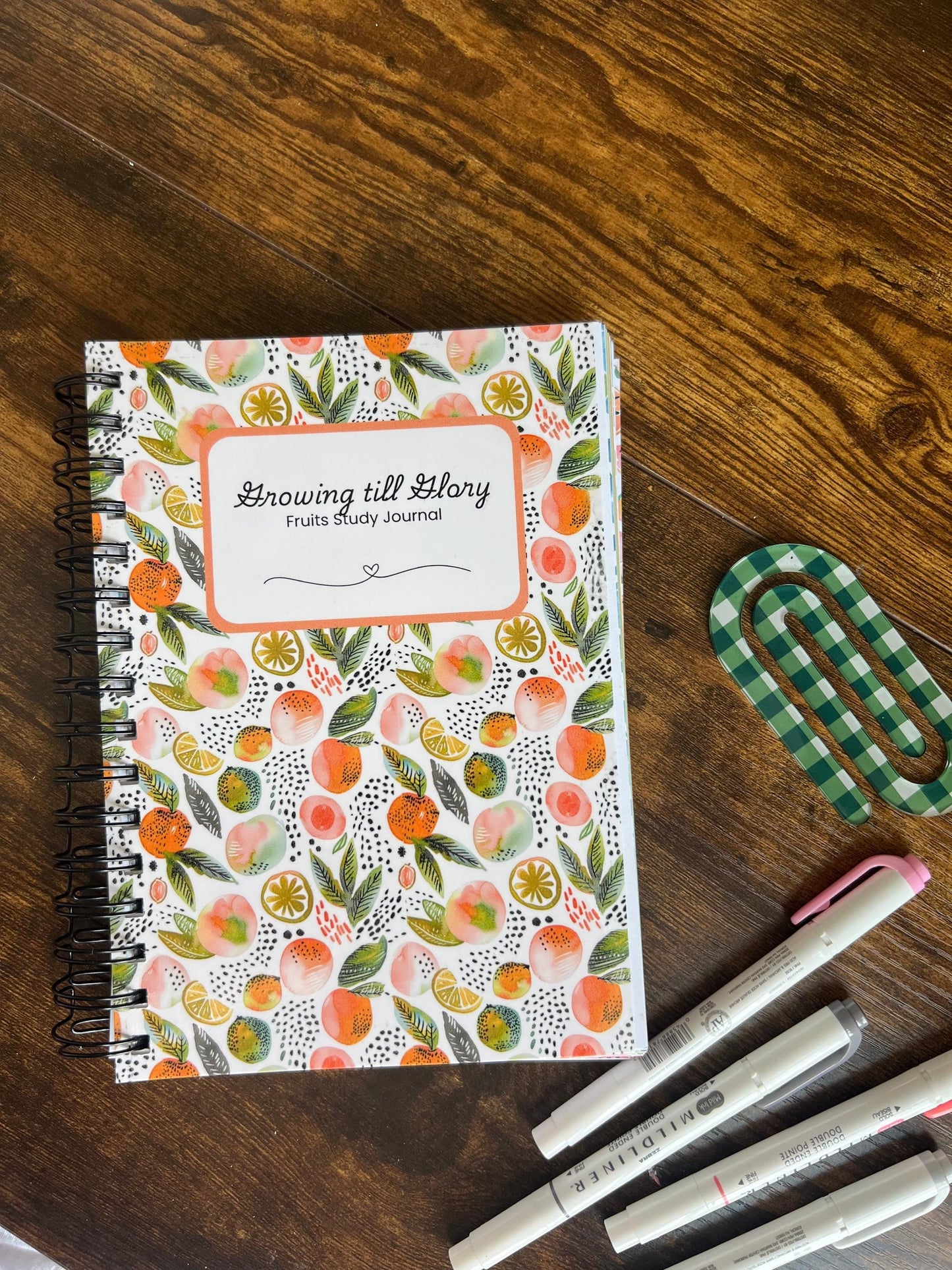 Christian Devotional | Fruit of the Spirit Journal | 30-Day Bible Study | Gift for Her