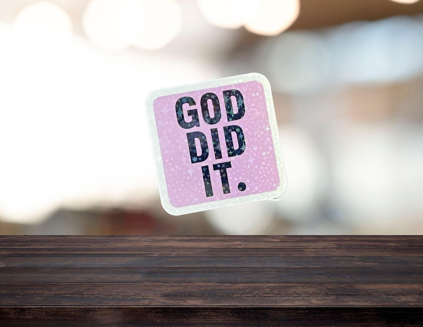 God Did It.