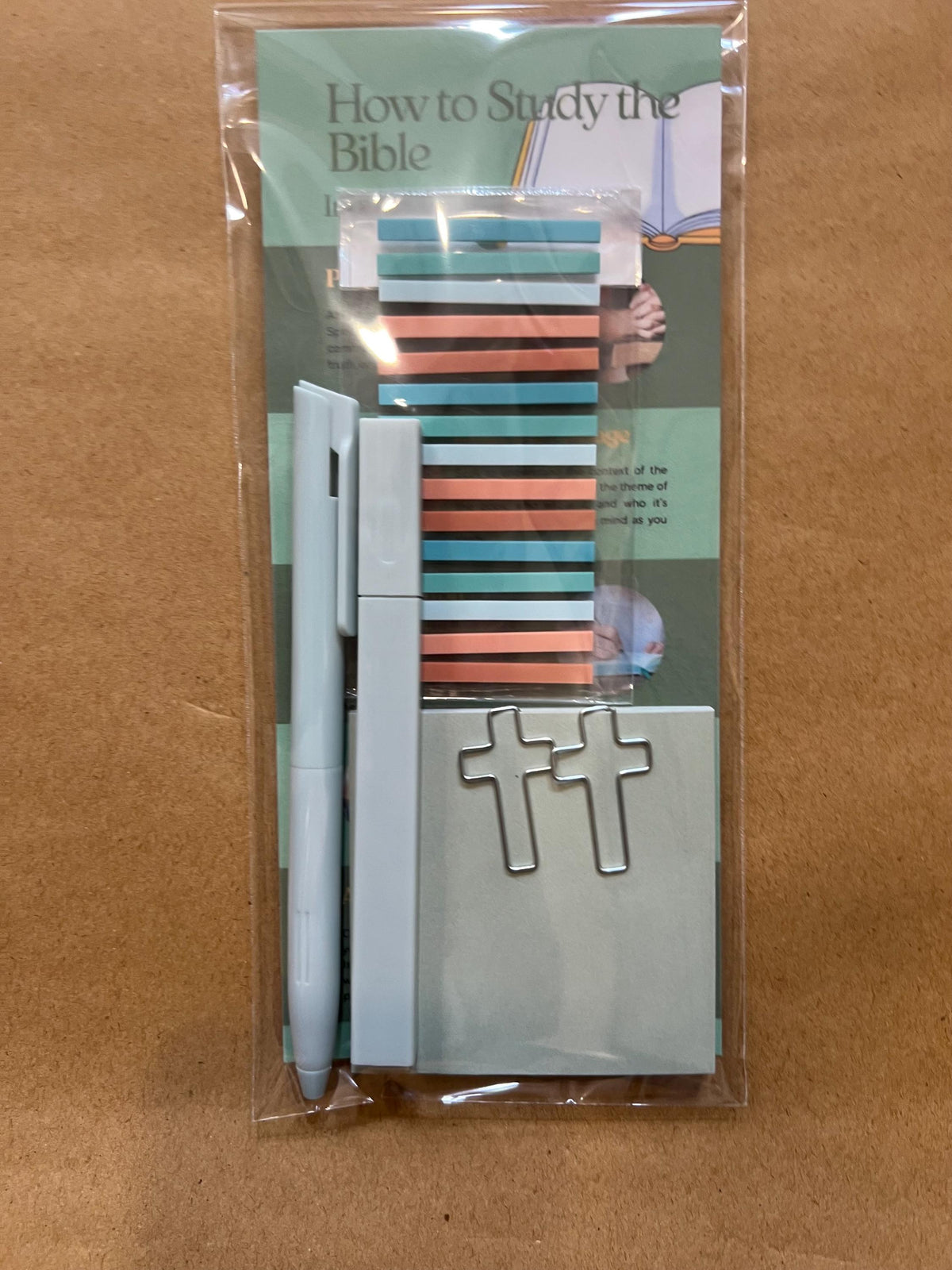 Bible Study Starter Kit | Faith-Based Journaling & Reflection Tools | Bible Study Guide, Highlighters, Bookmarks, Gift for Her