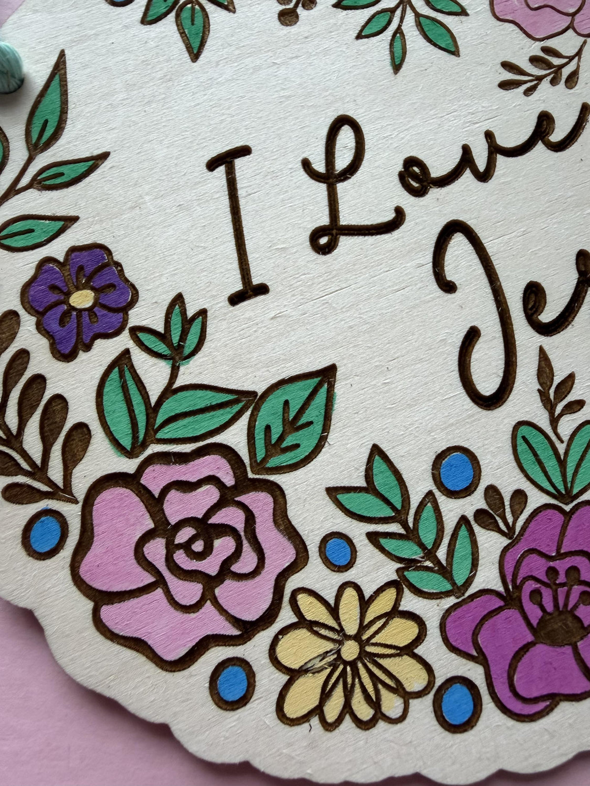 Jesus Sign Kit, 6-Inch Wooden DIY Christian Activity Craft