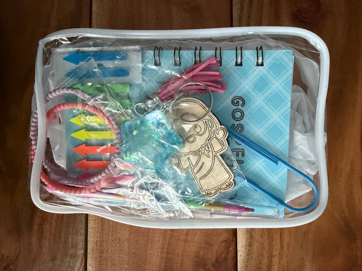 Sons & Daughters Gospel Kids Kit product materials displayed together